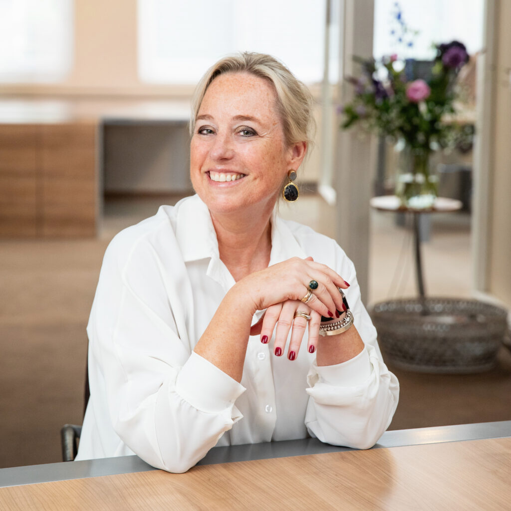 Real estate agent Nathalie Brinkhuijsen